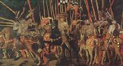 UCCELLO, Paolo Battle of San Romano (mk08) oil painting on canvas